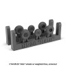 Armory ARAW14013 Mil Mi-26 Halo wheels 1/144