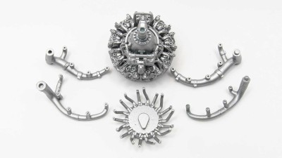 Metallic Details MDR72122 Wright R-3350 engine (3D printed version) 1/72
