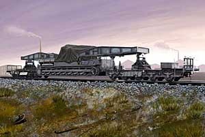 Hobby Boss 82906 Танк German Rail Transporter 1/72
