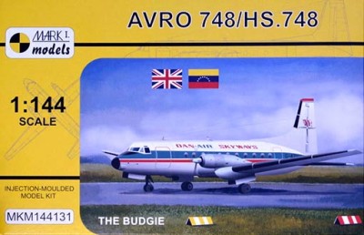 Mark 1 Models MKM-144131 AVRO 748 / HS.748 'The Budgie' 1/144