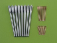 Master SM-350-039 Richelieu armament - 380mm(8pcs), 152mm(9pcs), 100mm(12pcs) barrels