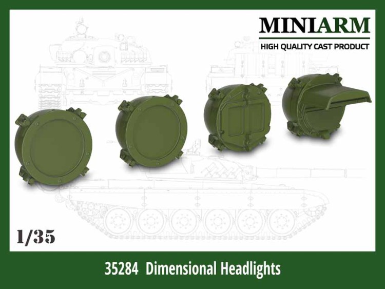 Miniarm 35284 Ходовые огни бронетехники России 1/35