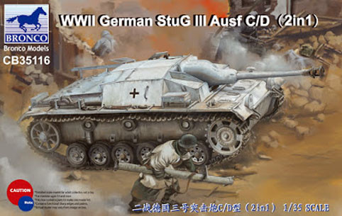 Bronco CB35116 StuG III Ausf C/D with 75mm StuK 37/L24 1/35