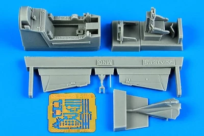 Aires 7381 F-102A Delta Dagger cockpit set (MENG) 1/72