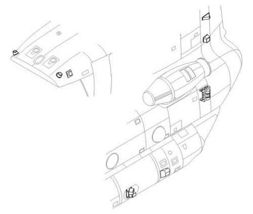 CMK 7162 CH-47 Chinook exterior set for Italeri 1/72