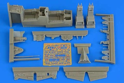 Aires 4730 F-106B Delta Dart cockpit set (TRUMP) 1/48