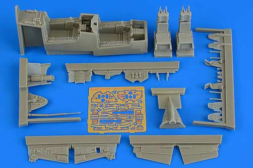 Aires 4730 F-106B Delta Dart cockpit set (TRUMP) 1/48