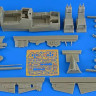 Aires 4730 F-106B Delta Dart cockpit set (TRUMP) 1/48