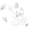 CMK 7256 Seafire FR.46/47 – Interior set for Special Hobby kit 1/72