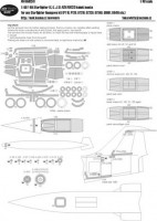 New Ware NWA-M0241 1/48 Mask F-104 Starfighter C,G,J,S ADVANCED (HAS)