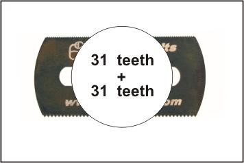 CMK H1007 Smooth saw (both sides)5p