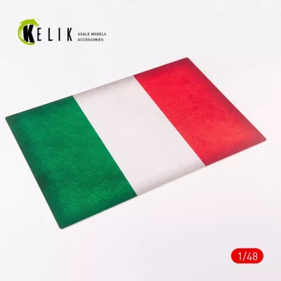 Reskit S48031 Italy Flag (410 x 270 mm) 1/48
