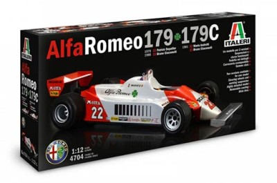 Italeri 04704 ALFA ROMEO 179 - 179C 1/12