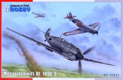 Special Hobby SH72443 Messerschmitt Bf 109E-3 (5x camo) 1/72
