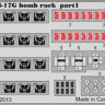 Eduard 32782 B-17G bomb rack
