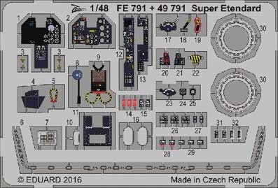 Eduard FE791 Super Etendard 1/48
