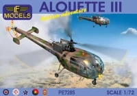 Lf Model P7285 Alouette III - African service (5x camo) 1/72