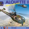 Lf Model P7285 Alouette III - African service (5x camo) 1/72