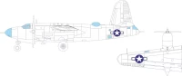 Eduard EX1118 Mask B-26G Marauder US nat.insignia (ICM) 1/48