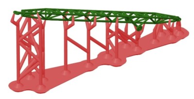 Maestro Models MMMK7299 Saab Viggen tow bar 3d-Printed 1/72