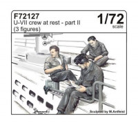 CMK F72127 U-VII crew at rest part II (3 fig. ) 1/72