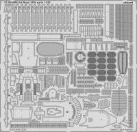 Eduard 53308 SET HMS Ark Royal 1939 part 4 (I LOVE KIT) 1/350