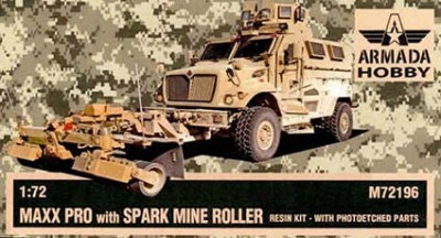 Armada Hobby M72196 MAXX PRO w/ Spark Mine Roller (resin&amp;PE) 1/72