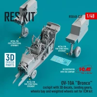 Reskit U48327 OV-10A Bronco Cockpit w/ 3D dec., land.gears 1/48