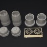 Brengun BRL-72296 MiG-29A engine nozzles (resin set) 1/72