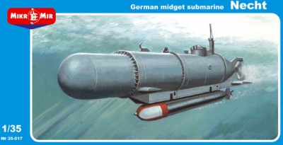 MikroMir 35-017 Hecht german midget submarine 1/35