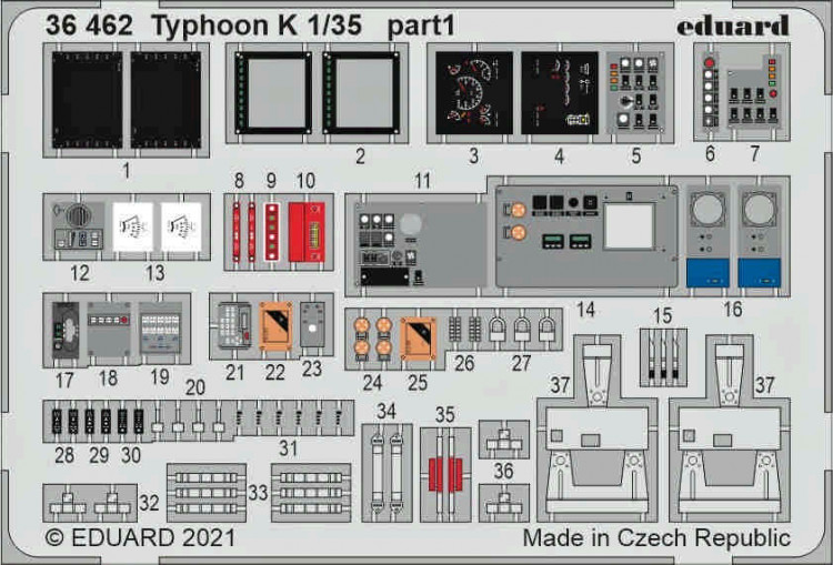 Eduard 36462 SET Typhoon K (ZVE) 1/32