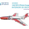Quinta studio QD48690 F9F-8P Photo-Cougar (Kitty Hawk) 1/48