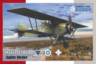 Special Hobby SH72420 Potez 25A2 'Jupiter Version' (3x camo) 1/72