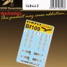 HGW 148443 Seatbelts Bf 109 (SIMPLY) 1/48