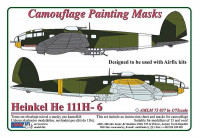 AML AMLM73037 Камуфляжные маски Heinkel He 111H-6 (AIRFIX) 1/72