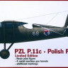 IBG Models 32003L PZL P.11c Polish Fighter (w/ figure&barrels) 1/32