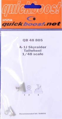QuickBoost QB48805 A-1J Skyraider tailwheel (TAM) 1/48