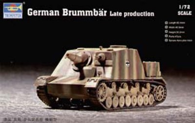 Trumpeter 07212 Немецкое САУ Бруммбэр (поздний) 1/72