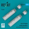 Reskit RS72-584 LAU-3A Hydra rocket launchers US Army&Navy 1/72