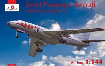 Amodel 1450 Туполев Ту-104А ВВС СССР/Чехия 1/144