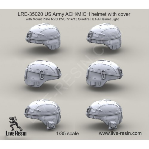 LiveResin LRE35020 US Army ACH/MICH 1/35