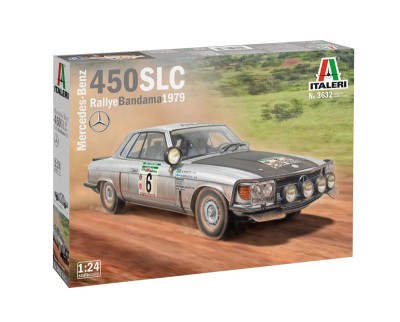 Italeri 03632 Mercedes-Benz 450SLC Rallye Bandama 1979 1/24