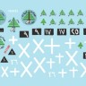 Star Decals 35-C1280 Lebanese Tanks & AFVs # 10 SLA M50 Super Sherman in South Lebanese Army militia service.M50 Super Sherman (based on M4A3 hull),M50 Super Sherman (based on M4A4 hull) 1/35