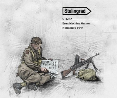 Stalingrad 3282 Bren Machine Gunner 1/35
