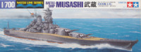 Tamiya 31114 Японский линкор Musashi 1/700
