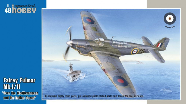 Special Hobby SH48157 Fairey Fulmar Mk. I/II Hi-Tech version 1/48