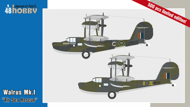 Special Hobby SH48163 Walrus Mk. I Air Sea Rescue 1/48