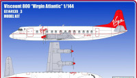 Восточный Экспресс 144139-3 Viscount 800 VIRGIN ( Limited Edition ) 1/144
