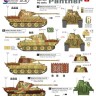 Star Decals STAR35912 Befehl-Panthers Ausf.A and G. Panther Staff and HQ tanks. Panther Ausf.A and G 1/35