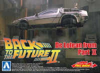 Aoshima 054765 Back to the Future Pullback De Lorean PartII 1:43